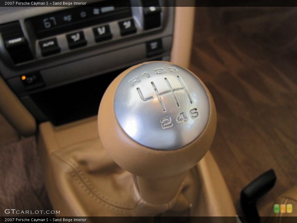 Sand Beige Interior Transmission for the 2007 Porsche Cayman S #82499192