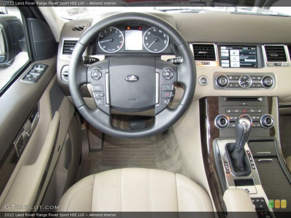 Almond Interior Dashboard for the 2012 Land Rover Range Rover Sport HSE LUX #82499565