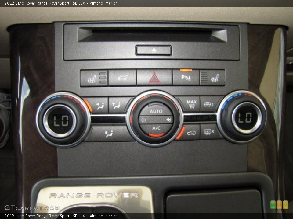 Almond Interior Controls for the 2012 Land Rover Range Rover Sport HSE LUX #82499631