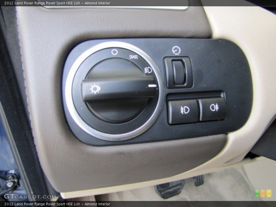 Almond Interior Controls for the 2012 Land Rover Range Rover Sport HSE LUX #82499776