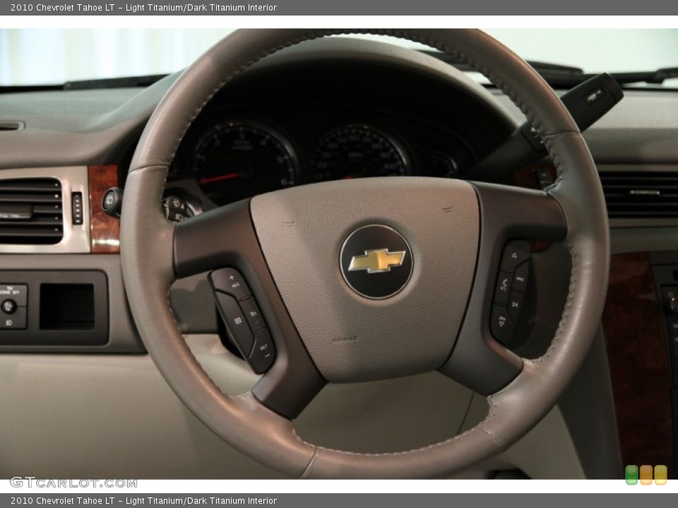 Light Titanium/Dark Titanium Interior Steering Wheel for the 2010 Chevrolet Tahoe LT #82501295