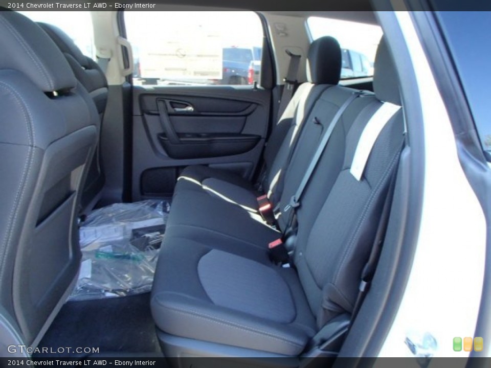 Ebony Interior Rear Seat for the 2014 Chevrolet Traverse LT AWD #82502852
