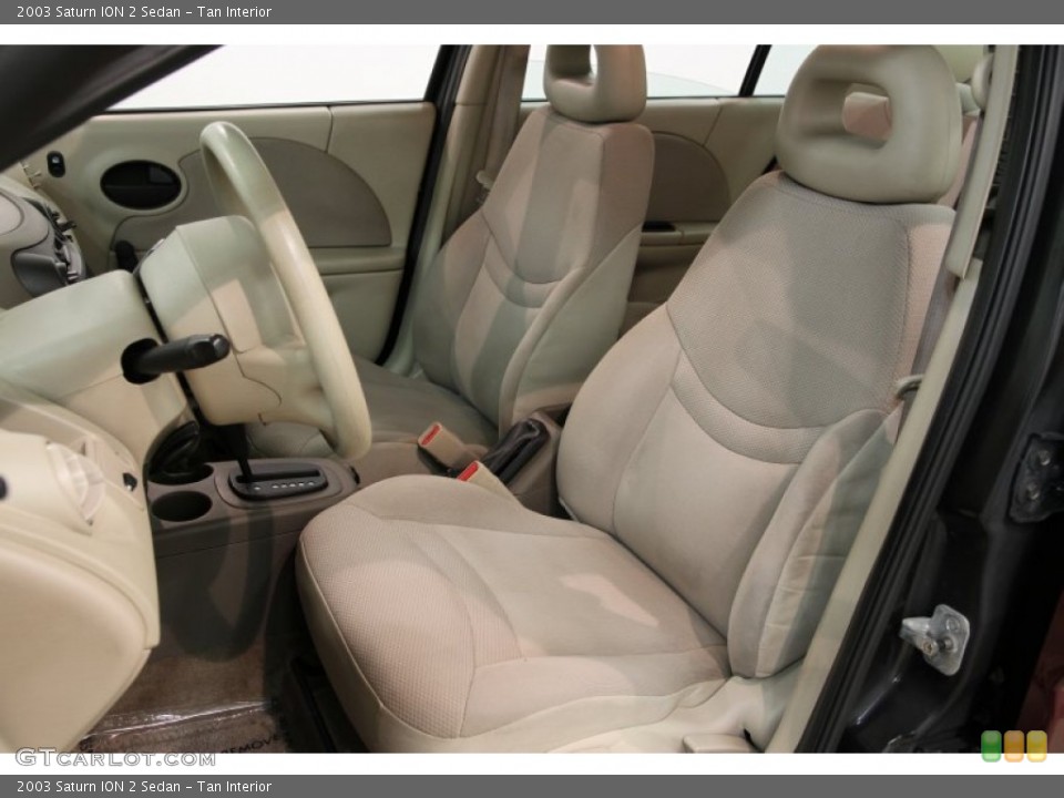 Tan Interior Front Seat for the 2003 Saturn ION 2 Sedan #82503215