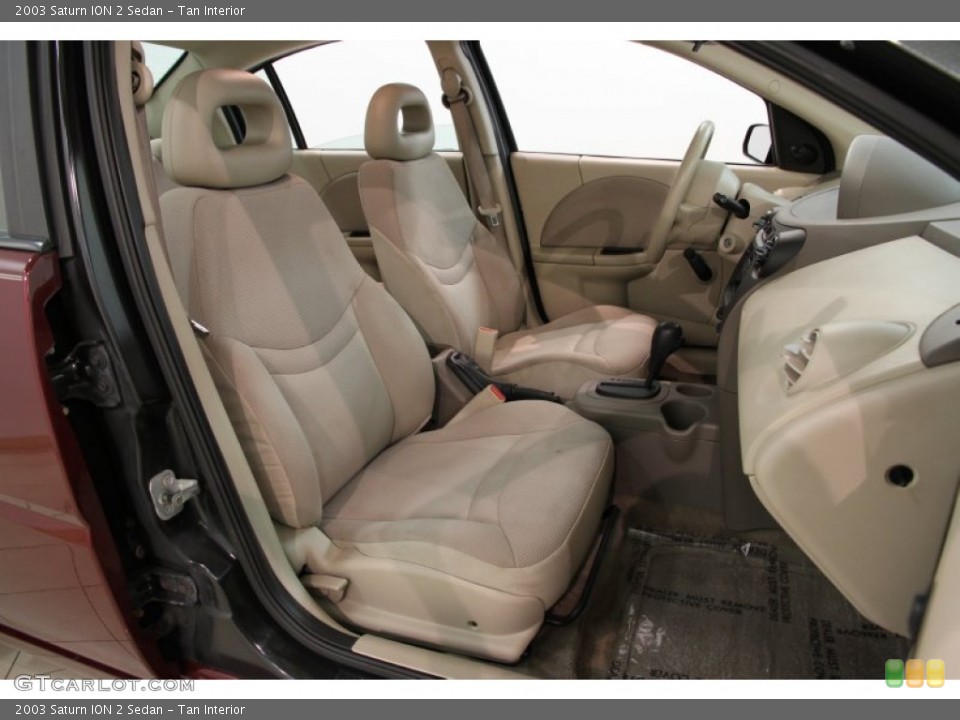 Tan Interior Front Seat for the 2003 Saturn ION 2 Sedan #82503318