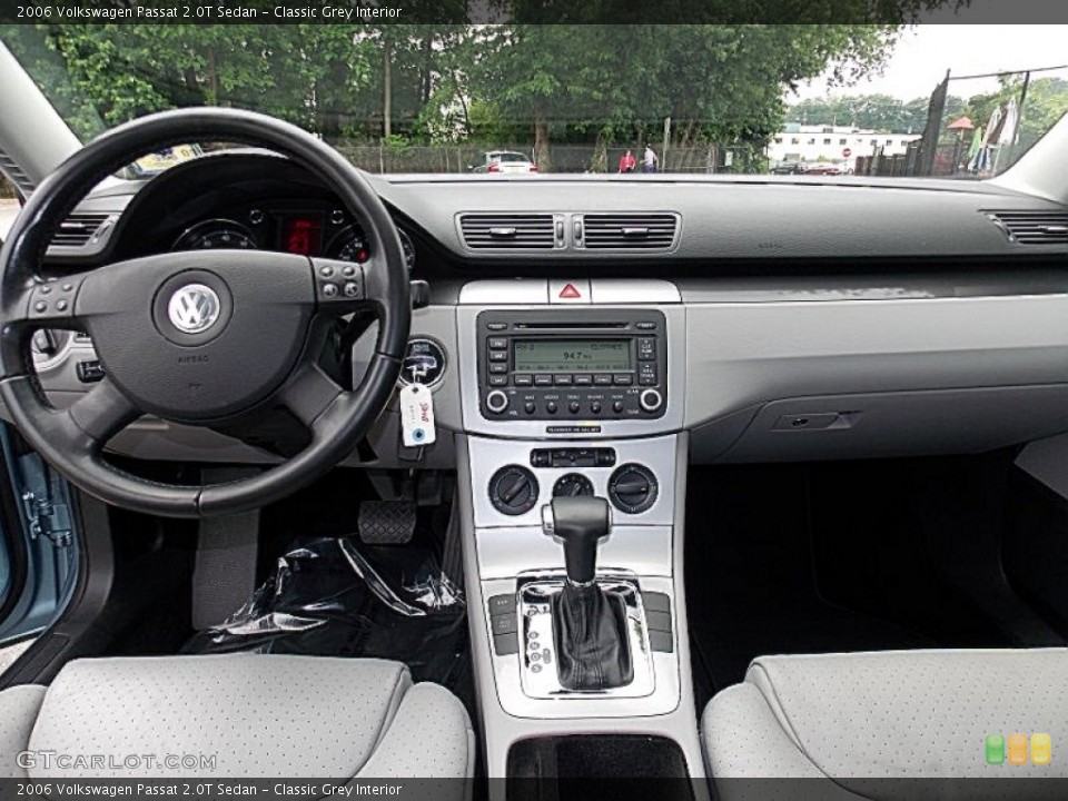 Classic Grey Interior Dashboard for the 2006 Volkswagen Passat 2.0T Sedan #82504148