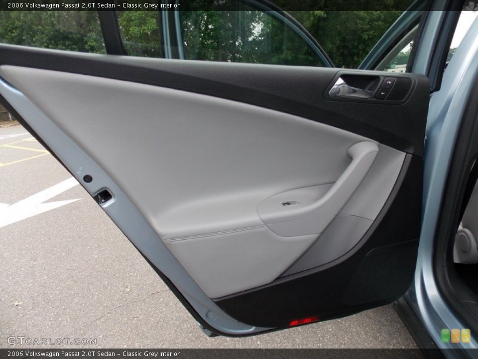 Classic Grey Interior Door Panel for the 2006 Volkswagen Passat 2.0T Sedan #82504170