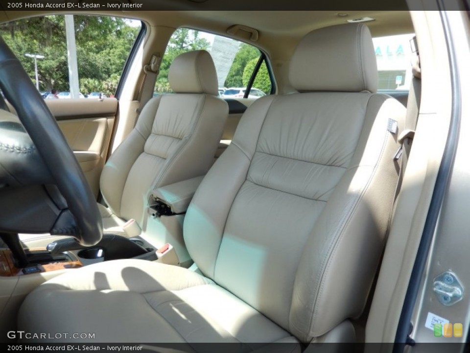 Ivory Interior Front Seat for the 2005 Honda Accord EX-L Sedan #82505839
