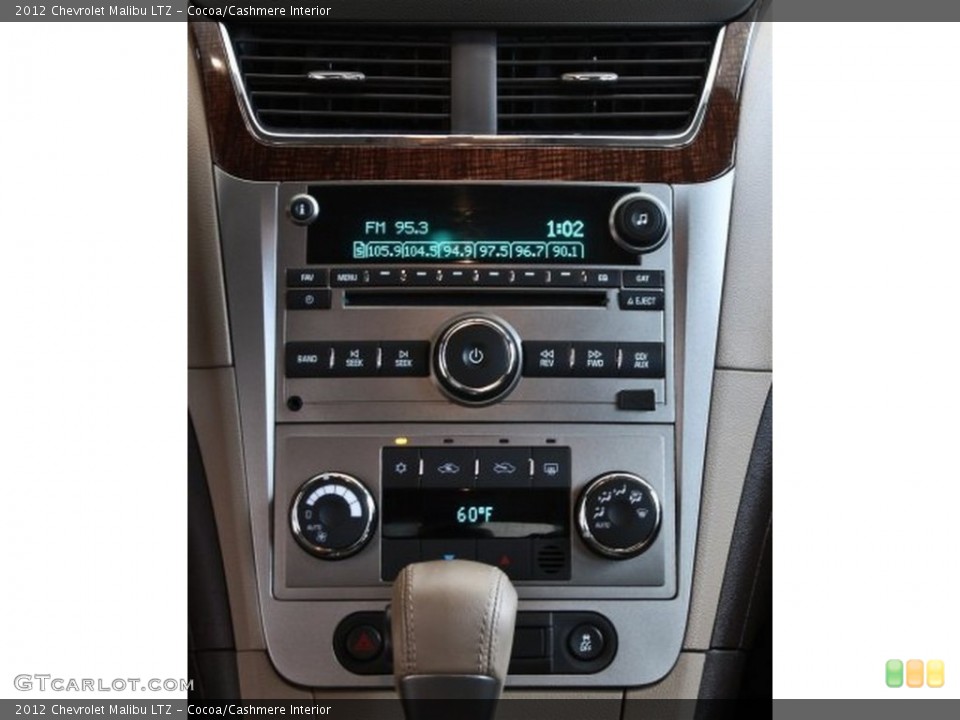 Cocoa/Cashmere Interior Controls for the 2012 Chevrolet Malibu LTZ #82506587