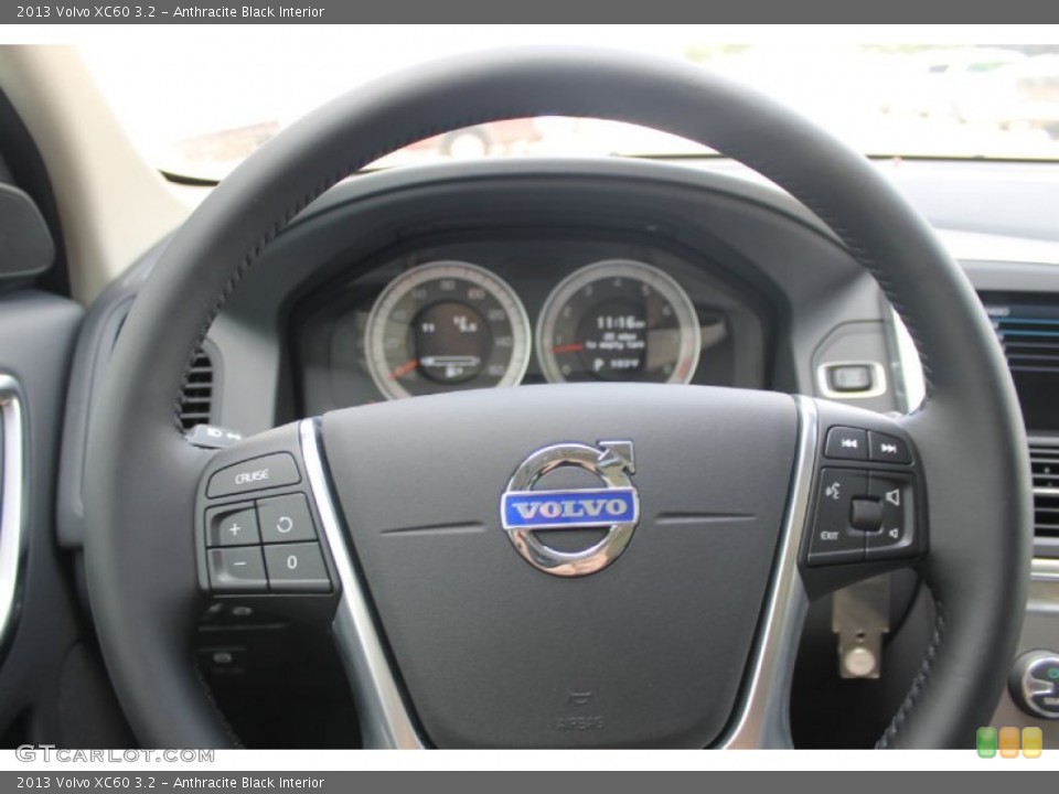 Anthracite Black Interior Steering Wheel for the 2013 Volvo XC60 3.2 #82507220