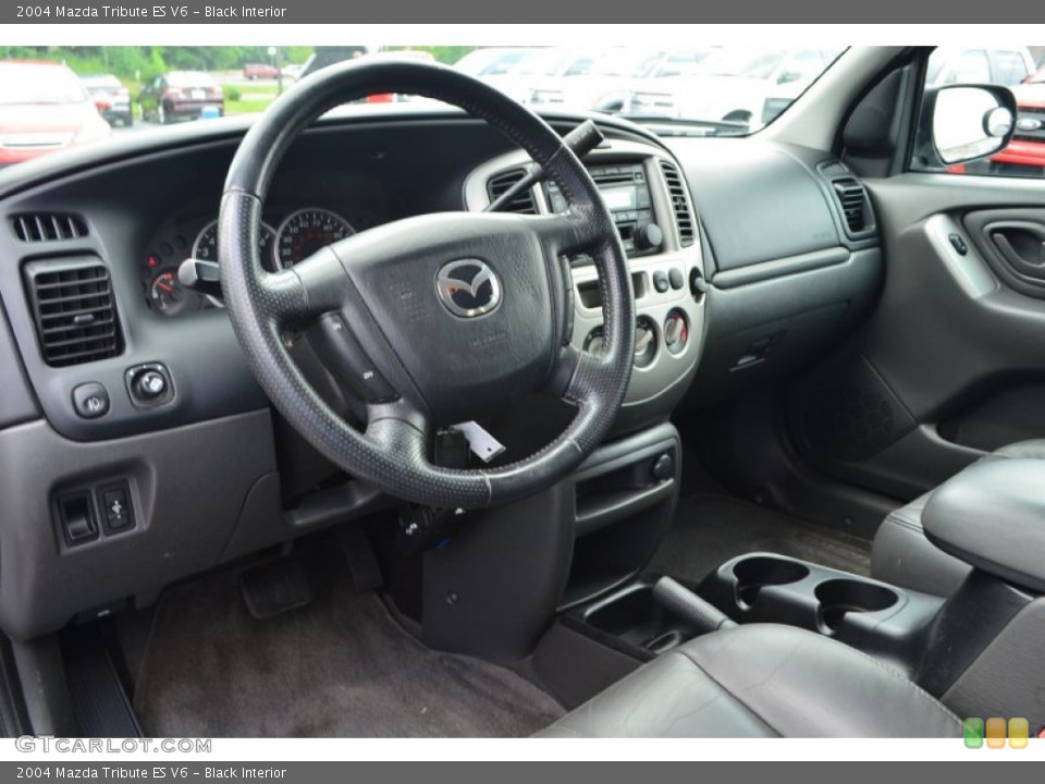 Black Interior Dashboard for the 2004 Mazda Tribute ES V6 #82508924