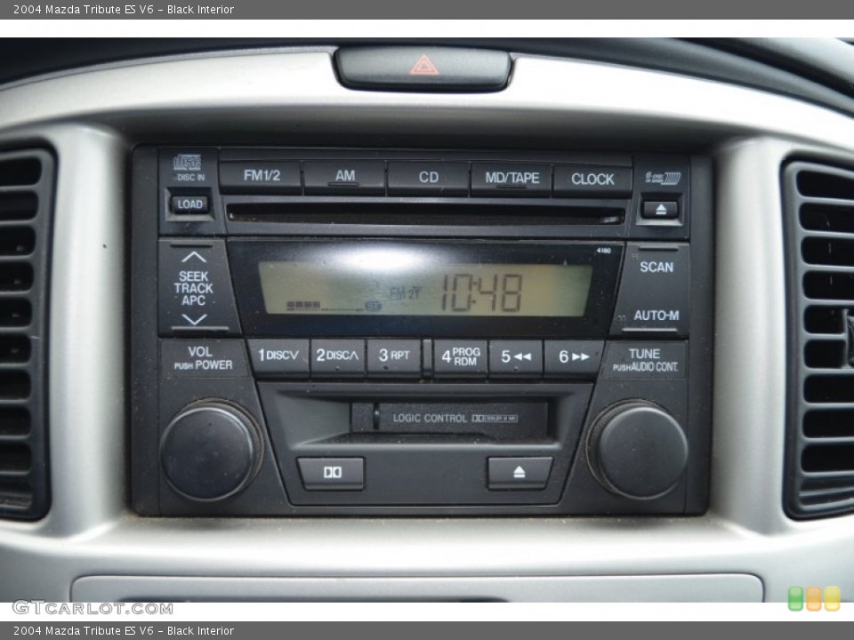 Black Interior Audio System for the 2004 Mazda Tribute ES V6 #82509107