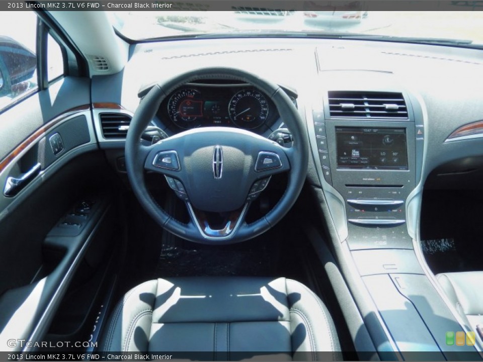 Charcoal Black Interior Dashboard for the 2013 Lincoln MKZ 3.7L V6 FWD #82509658