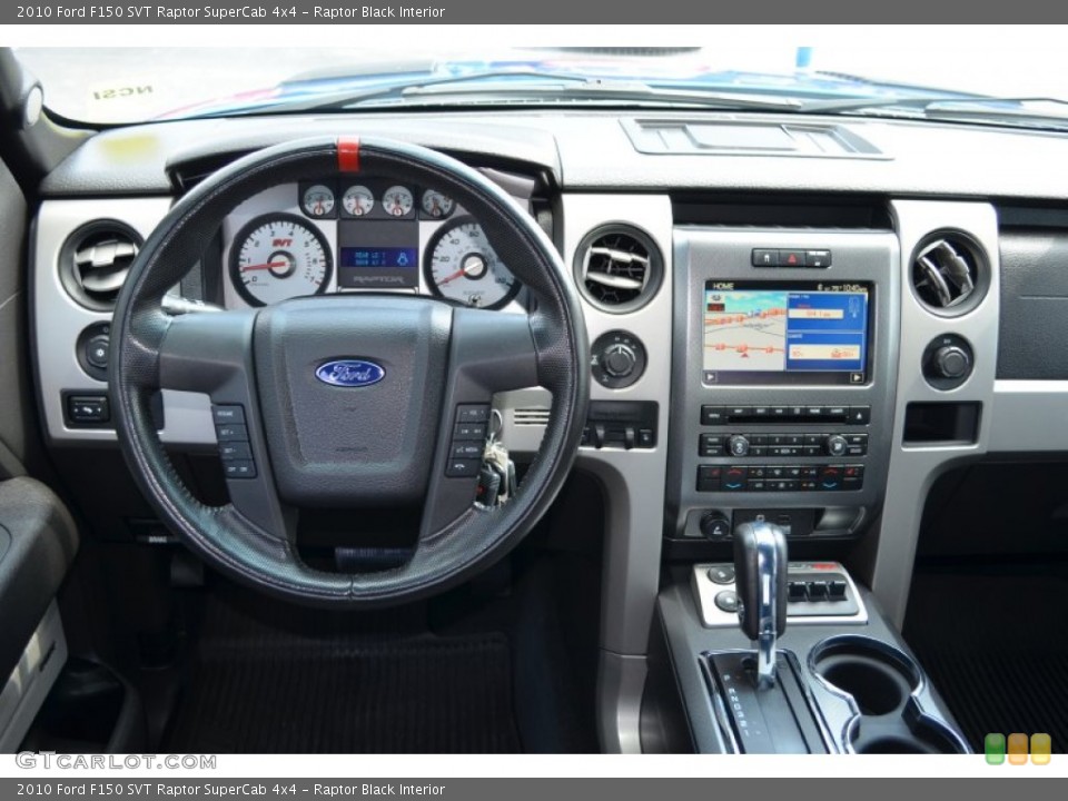 Raptor Black Interior Dashboard for the 2010 Ford F150 SVT Raptor SuperCab 4x4 #82510370