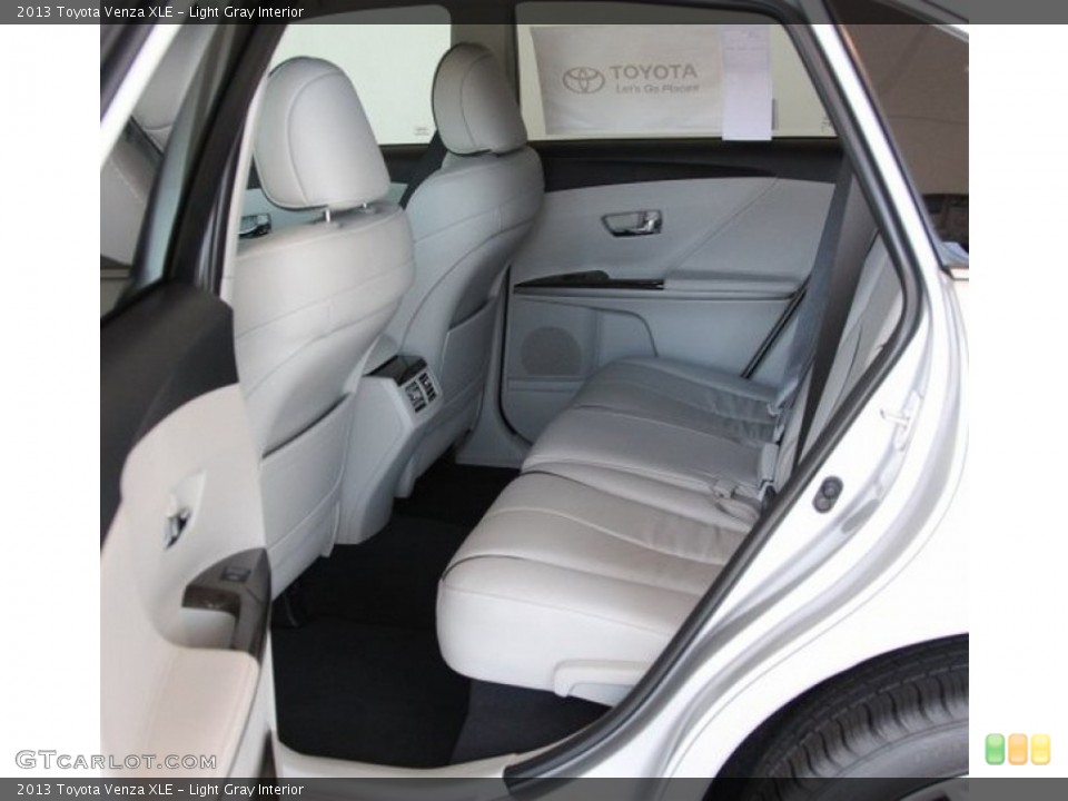 Light Gray Interior Rear Seat for the 2013 Toyota Venza XLE #82511822