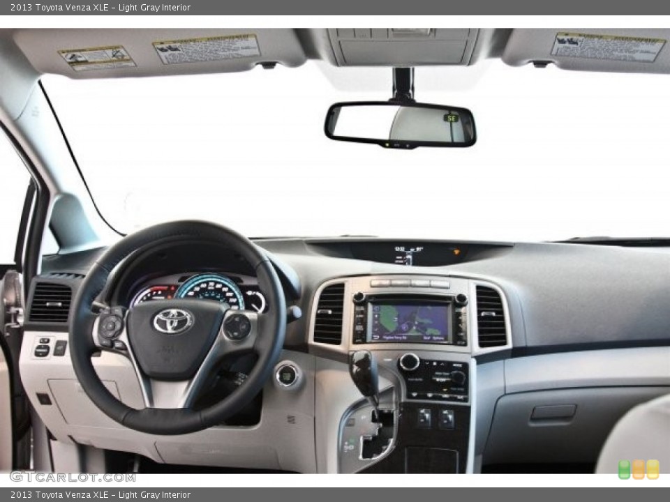 Light Gray Interior Dashboard for the 2013 Toyota Venza XLE #82511897