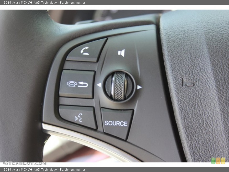Parchment Interior Controls for the 2014 Acura MDX SH-AWD Technology #82512221
