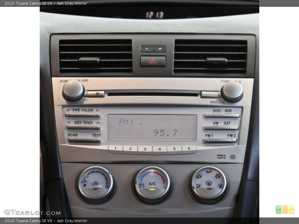Ash Gray Interior Audio System for the 2010 Toyota Camry SE V6 #82513087