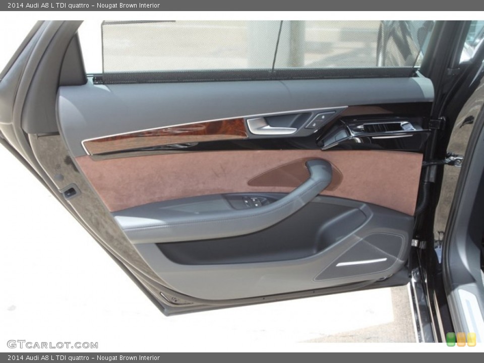 Nougat Brown Interior Door Panel for the 2014 Audi A8 L TDI quattro #82514983