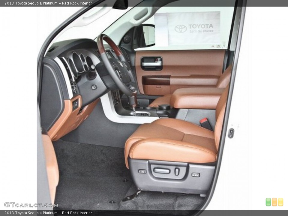 Red Rock Interior Front Seat for the 2013 Toyota Sequoia Platinum #82515401