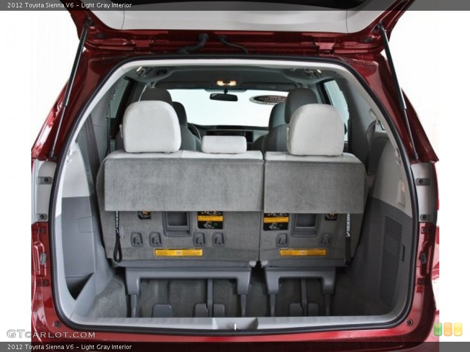 Light Gray Interior Trunk for the 2012 Toyota Sienna V6 #82516591