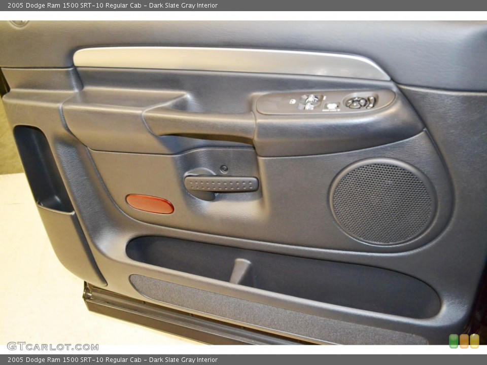 Dark Slate Gray Interior Door Panel for the 2005 Dodge Ram 1500 SRT-10 Regular Cab #82516607