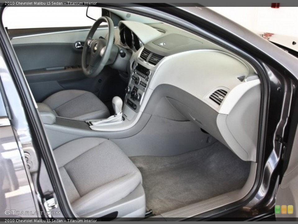 Titanium Interior Dashboard for the 2010 Chevrolet Malibu LS Sedan #82517219