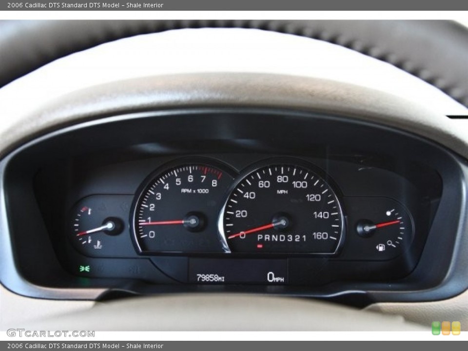 Shale Interior Gauges for the 2006 Cadillac DTS  #82518008