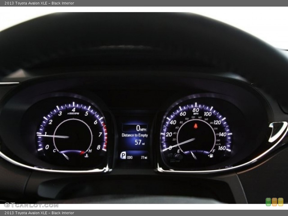 Black Interior Gauges for the 2013 Toyota Avalon XLE #82518302