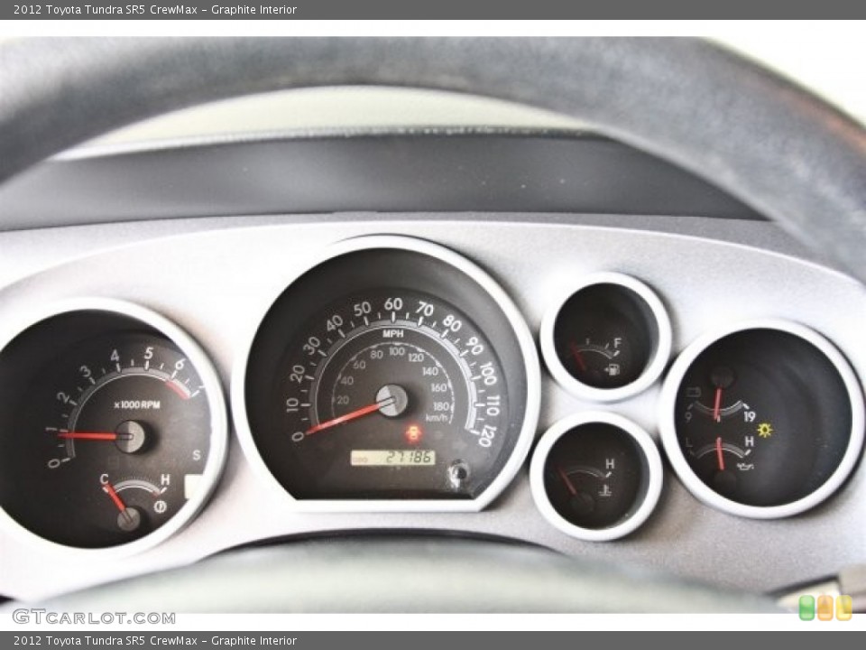 Graphite Interior Gauges for the 2012 Toyota Tundra SR5 CrewMax #82519031