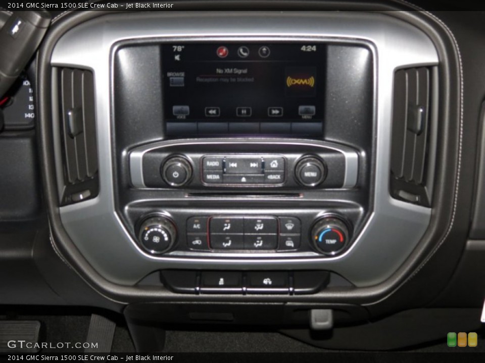 Jet Black Interior Controls for the 2014 GMC Sierra 1500 SLE Crew Cab #82521667