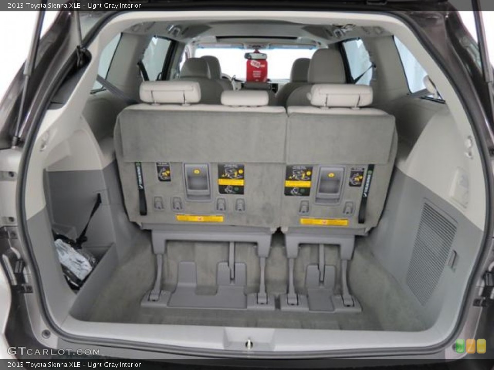 Light Gray Interior Trunk for the 2013 Toyota Sienna XLE #82522257