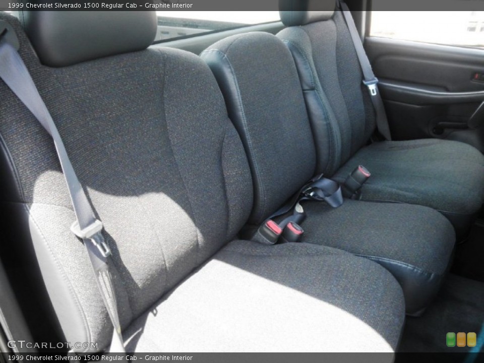 Graphite Interior Front Seat for the 1999 Chevrolet Silverado 1500 Regular Cab #82527146