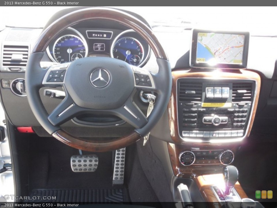 Black Interior Dashboard for the 2013 Mercedes-Benz G 550 #82527563