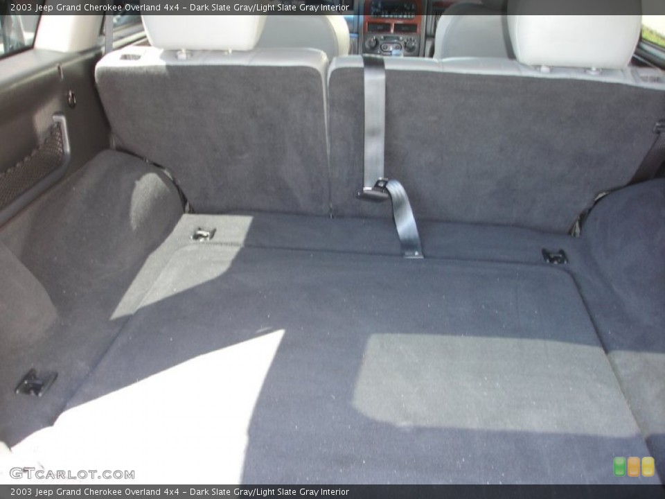 Dark Slate Gray/Light Slate Gray Interior Trunk for the 2003 Jeep Grand Cherokee Overland 4x4 #82527737
