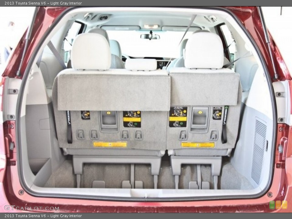 Light Gray Interior Trunk for the 2013 Toyota Sienna V6 #82529015