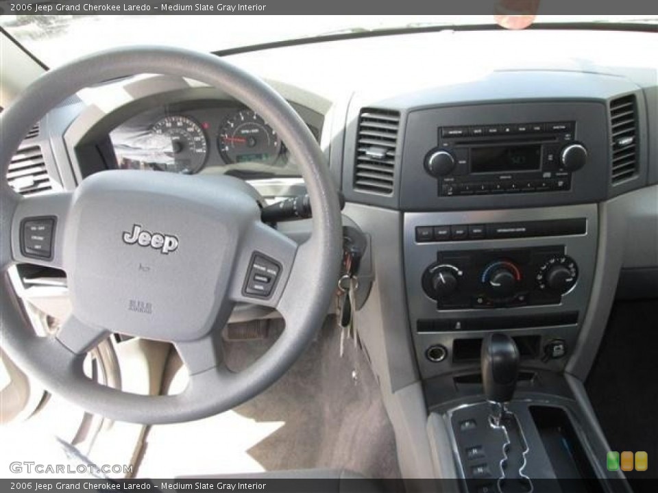Medium Slate Gray Interior Dashboard for the 2006 Jeep Grand Cherokee Laredo #82529949