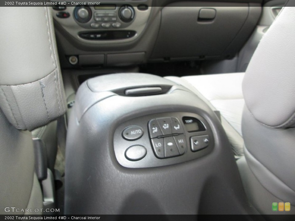 Charcoal Interior Controls for the 2002 Toyota Sequoia Limited 4WD #82531685