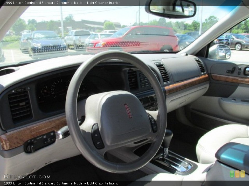Light Graphite Interior Dashboard for the 1999 Lincoln Continental  #82535342