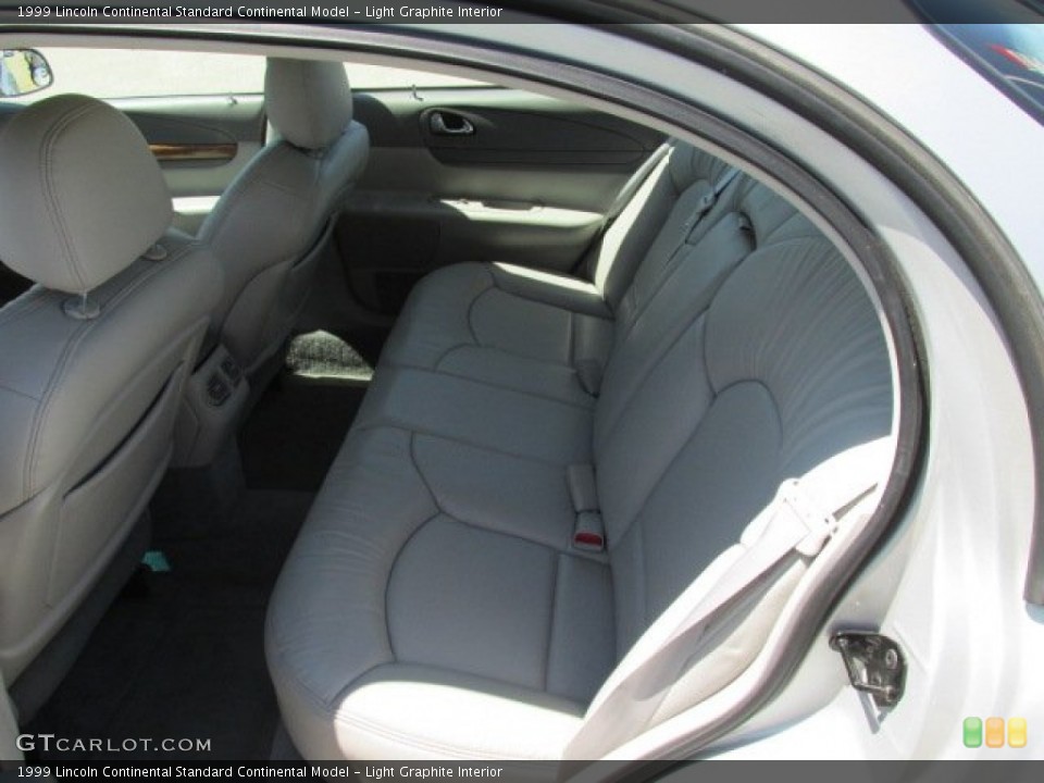 Light Graphite Interior Rear Seat for the 1999 Lincoln Continental  #82535481