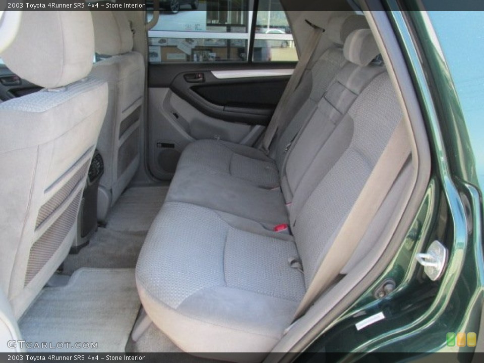 Stone Interior Rear Seat for the 2003 Toyota 4Runner SR5 4x4 #82537181