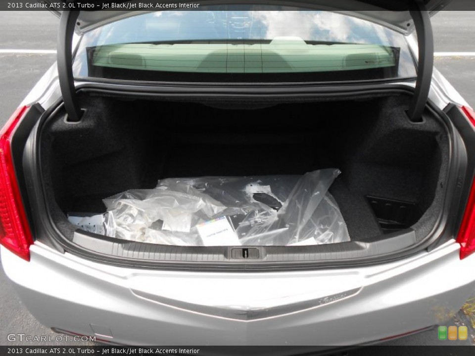 Jet Black/Jet Black Accents Interior Trunk for the 2013 Cadillac ATS 2.0L Turbo #82538030