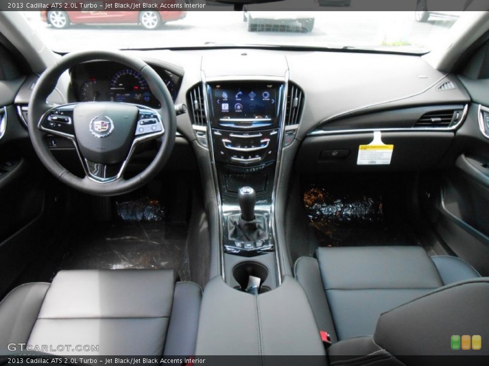 Jet Black/Jet Black Accents Interior Dashboard for the 2013 Cadillac ATS 2.0L Turbo #82538052