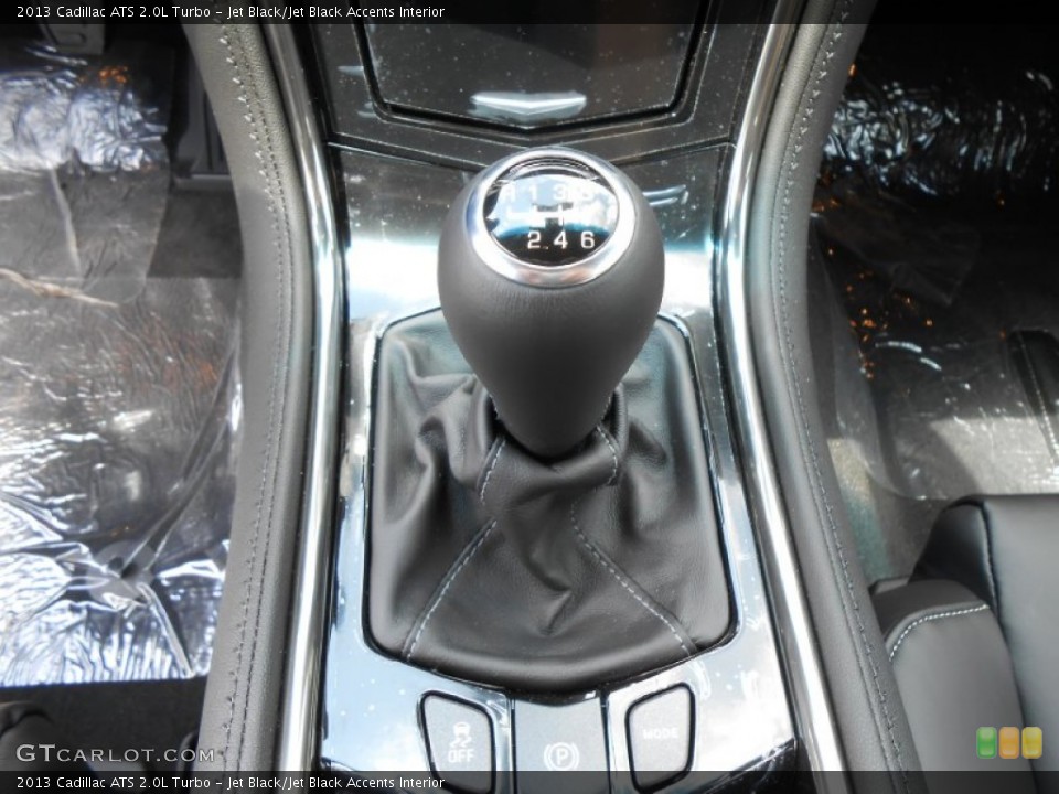 Jet Black/Jet Black Accents Interior Transmission for the 2013 Cadillac ATS 2.0L Turbo #82538123