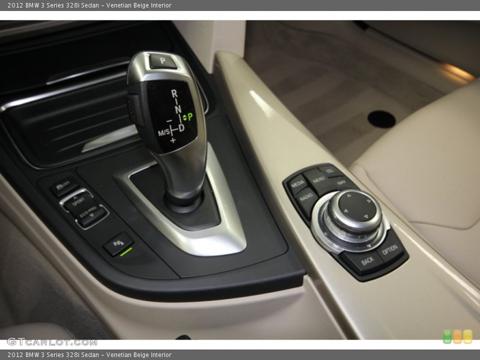 Venetian Beige Interior Transmission for the 2012 BMW 3 Series 328i Sedan #82541138