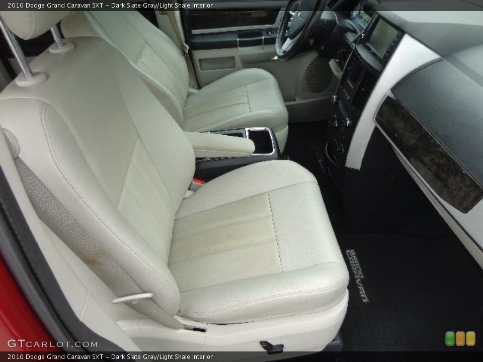 Dark Slate Gray/Light Shale Interior Front Seat for the 2010 Dodge Grand Caravan SXT #82542239