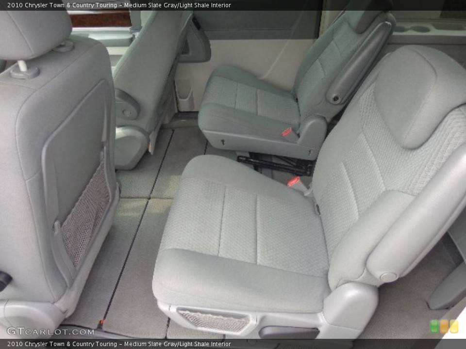 Medium Slate Gray/Light Shale Interior Rear Seat for the 2010 Chrysler Town & Country Touring #82543164