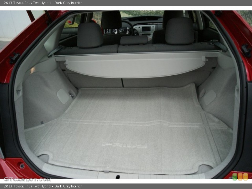 Dark Gray Interior Trunk for the 2013 Toyota Prius Two Hybrid #82544339