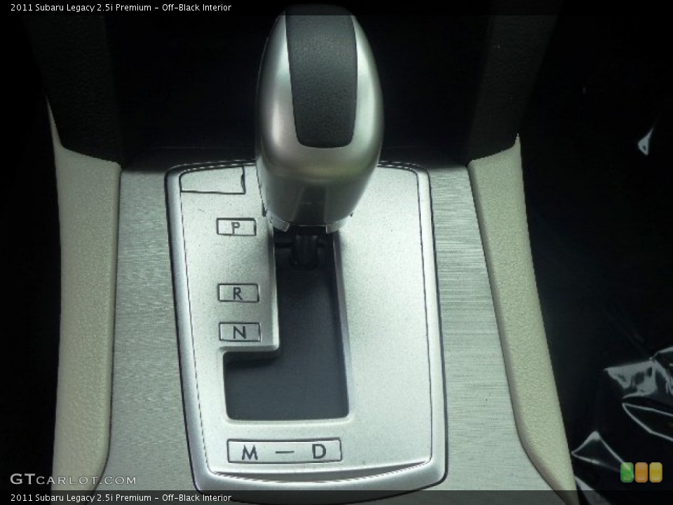 Off-Black Interior Transmission for the 2011 Subaru Legacy 2.5i Premium #82546184