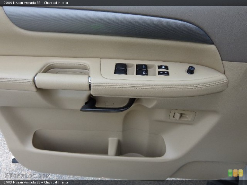 Charcoal Interior Door Panel for the 2009 Nissan Armada SE #82546844