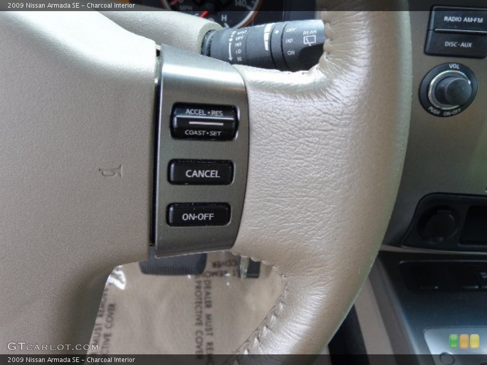 Charcoal Interior Controls for the 2009 Nissan Armada SE #82546883